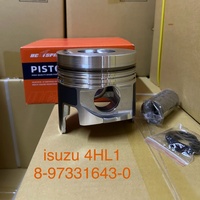 New High Wear Resistance Diesel Engine Repair Piston Parts 8-97331643-0 Aluminum Alloy for ISUZU 4HL1 Commercial Vehicle Engine