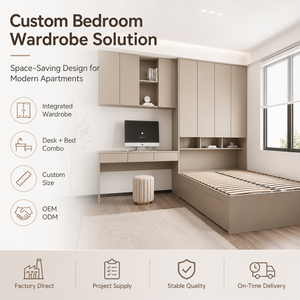 Letto Moderno Multifunzionale con Grandi Cassetti, Letto a Piattaforma Personalizzato <span class=keywords><strong>Salvaspazio</strong></span>, Soluzione OEM ODM per Arredamento Camera da Letto - Product Image 1