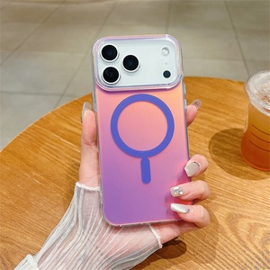เคสโทรศัพท์มือถือลายไล่สีออโรร่า ดีไซน์แฟชั่น สำหรับ iPhone 12 13 14 15 16 17 Pro Max 17Air ป้องกันการตกกระแทก - Product Image 6