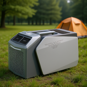 Aire acondicionado portátil de 5000 BTU solo con función de refrigeración y temporizador para camping al aire libre y caravanas - Product Image 2