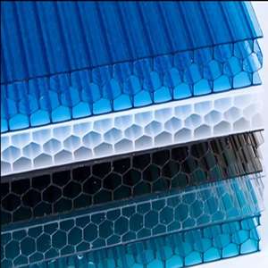 Lámina de <span class=keywords><strong>Policarbonato</strong></span> de Alta Calidad con Diseño de Panal, Panel de <span class=keywords><strong>Policarbonato</strong></span> Regular en Forma de Tubo - Product Image 2