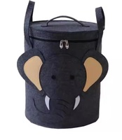 Panier de rangement en feutre, panier à linge, boîte de rangement pour articles divers, bac à jouets-LY