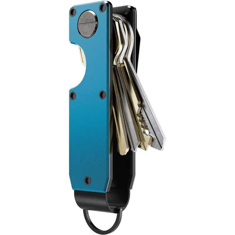 Aluminum Alloy Slim Key Organizer — Кілттеріңізді ретке келтіріңіз!