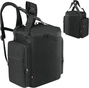 Luxury Canvas <b>Speaker</b> Carrying Bag Thickened Sponge Zipper for Compact 8" <b>Speaker</b> Cabinets; Durable Heavy-Duty for QSC K8 - Product Image 1