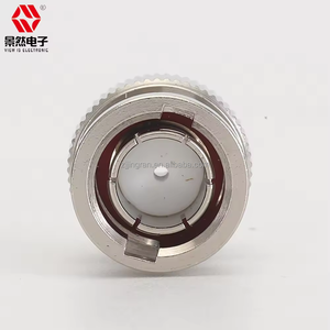 Chất lượng cao Nickel liên hệ với RG59 cáp <span class=keywords><strong>BNC</strong></span> nối 75 Ohm 75-4 nam thẳng 3V-2V CCTV SDI video giám sát - Product Image 5