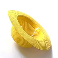 Sombreros Divertidos de Paja de Luffy al por Mayor, Sombreros de Cosplay Personalizados para Fiestas de Verano al Aire Libre, Amarillos, de One Piece, Servicio OEM ODM, para Adultos, Hombres, Lisos