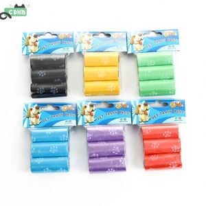 Rouleaux de recharges de sacs à déjections pour animaux de compagnie extra épais, anti-fuites, écologiques, pour chiens - Product Image 6
