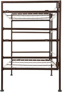 Wholesale <b>Large</b> Metal Shoe Rack with Storage Organizer Home Furniture for Hall & Mall Display Rack for Living Rooms Dining Areas - Product Image 2