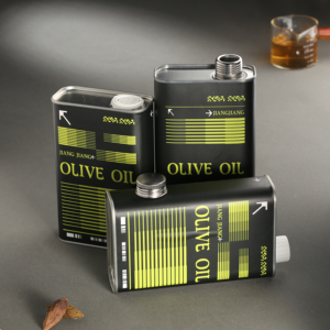 Lata Rectangular de acero inoxidable de muestra gratis de fábrica, capacidad de 500ml, aceite de té, bebida, jugo de soda, Vodka, embalaje de vino, latas de Metal - Product Image 5