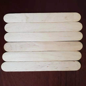 Depresores Linguales Desechables de Madera, Caja de 100 Unidades, Para Exámenes Orales Médicos, Suministros Clínicos de Un Solo Uso - Product Image 1