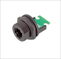 Connecteurs modulaires RJ45 CAT5E CAT6A Prise Ethernet filetée Cat6 IP67