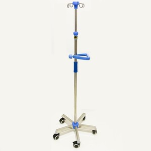 Soporte IV Heng Longhao C01, Carro de Hospital Móvil con Ruedas de Acero Inoxidable, Soporte para Suero - Product Image 1