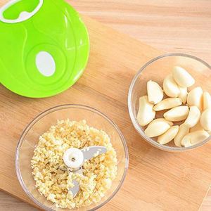 Kitchen Mini Food Chopper Manual Ginger Onion Garlic Chopper Vegetable Chopper Hand Pull Meat Cutter - Product Image 4