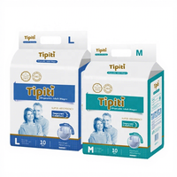 OEM Comfort Private Label Tipiti Couches pour adultes, best-seller, haute absorption, pour hommes et femmes, grande taille, protection anti-fuites 3D