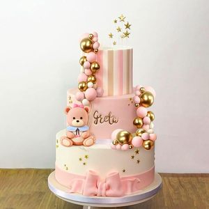 Decorazioni per Torte DAMAI a Forma di <span class=keywords><strong>Orsetto</strong></span> con Lettere BABY per Baby Shower e Feste di Compleanno per Bambini - Product Image 6
