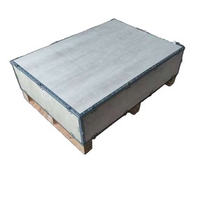 <b>Wooden</b> <b>Crate</b> Plywood 100x100x100cm Steel Edging General Packaging Box Export Use Fumigation Free Logistics Express Delivery - Product Image 4