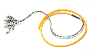 MT-S1000 12 lõi 0.9mm SM <span class=keywords><strong>mm</strong></span> <span class=keywords><strong>Pigtail</strong></span> g652d <span class=keywords><strong>SC</strong></span>/LC/ST/FC <span class=keywords><strong>UPC</strong></span> APC sợi quang bó sợi quang - Product Image 4