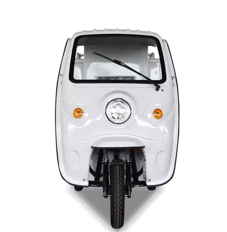 Cabin Electric Tricycle With Closed Cargo Box With Enclosed 3 wheel electric tricycle