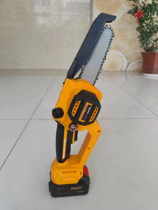 Nouveau design Power Action DC18V outil de jardin électrique sans fil scie à chaîne sans brosse branche d'arbre tronçonneuse - Product Image 4
