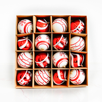 Boules de Noël en plastique doré, décorations de Noël de luxe, ornements pour la décoration de l'arbre de Noël