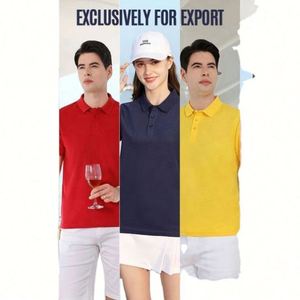 T-shirt personnalisé en coton tissé 100 % écologique et infroissable pour homme, manches courtes, uni, idéal pour le golf, unisexe - Product Image 3