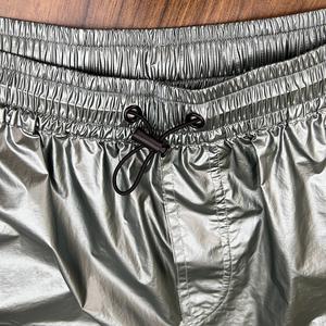 Short de sport léger à taille haute et à cordon de serrage ajustable pour femmes avec logo personnalisé - Product Image 5