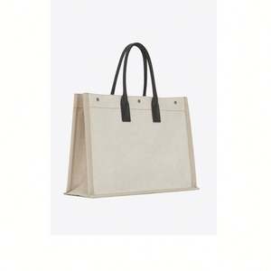 Sacs fourre-tout en toile de grande taille personnalisés avec logo, sacs à main pour femmes, vente en gros - Product Image 5