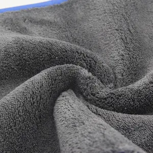 Car Detailing Polishing Drying Thick Soft Coral Fleece Custom 800gsm Microfiber Cleaning Car Cloth