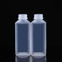MAYSURE Bouteilles de jus vides en plastique PP de 400ml 500ml 1000ml Bouteilles résistantes à la chaleur pour l'emballage de lait de soja