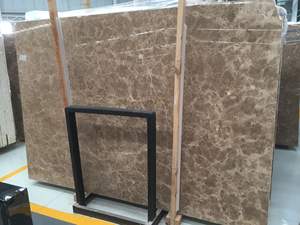 Azulejos de suelo de pavo de mármol claro Emperador natural gris Staris beige claro marrón - Product Image 5