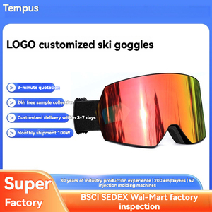 Gafas de Esquí Freestyle con Amplio Campo de Visión, <span class=keywords><strong>Material</strong></span> PC+TPU, Resistentes al Viento, Antivaho, Compatibles con Lentes Graduadas, Personalizables - Product Image 2