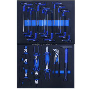 5 <strong>Drawers</strong> Automotive <strong>Workshop</strong> Industrial Rolling Box Garage Tools Chest Professional Tool Cart Steel Cabinet 245pcs Keyed Lock - Product Image 6