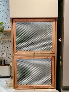 Tấm Acrylic 3mm để cắt <span class=keywords><strong>laser</strong></span> tấm Acrylic kim cương hình lục giác lớn cho màn hình phân vùng cửa tủ - Product Image 5