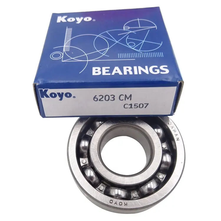 Original Japan deep groove ball bearing 6203 koyo bearing