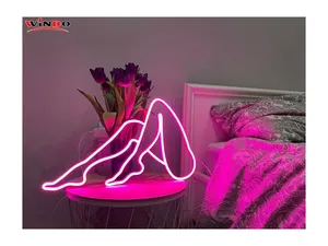 Winbo Fabricage Custom Neon Teken Led Brief Verjaardagsfeestje Decor Nieuw Ontwerp Neon Teken Van Vrouwen Muur Decor