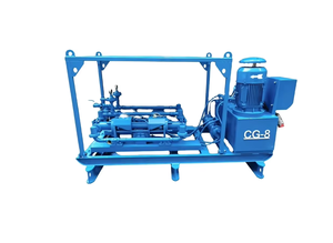 Large-flow dual-pump synchronous grouting <b>machine</b> for <b>construction</b> <b>engineering</b>, 100bar concrete grout pump 11KW Motor - Product Image 2