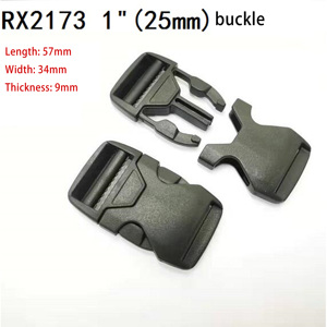 Hebillas de Plástico Ecológicas Resistentes a Altas Temperaturas, Duraderas, No Quebradizas, Ajustables, Seguras y Fáciles de Usar para Bolsas - Product Image 1