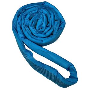 Outil de levage Chine fournisseur <span class=keywords><strong>5t</strong></span> sécurité durable polyester flexible rouge levage <span class=keywords><strong>élingue</strong></span> ronde - Product Image 1