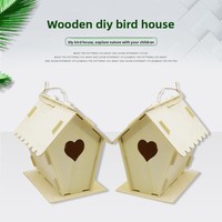 Ensemble de jouets promotionnels en bois gaufré, style pastoral, pour enfants, avec cage à graffitis, mignon et écologique, vente en gros