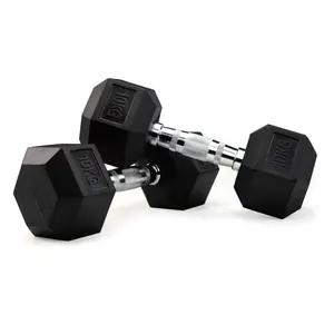 Yexi ABS couverture poids libre haltère hexagonal maison Fitness Gym commercial haltère entraînement musculation haltère fonte