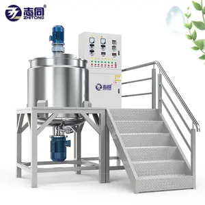 ZT Chemical Mixing Equipment Homogenizer Mixer Liquid Soap Reactor Liquid Detergent Making Machine Laundry Mixing Tank