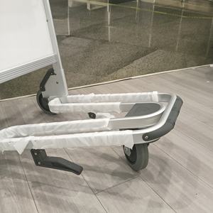 รถเข็นกระเป๋าสแตนเลสสำหรับสนามบินกันน้ำ - Product Image 4