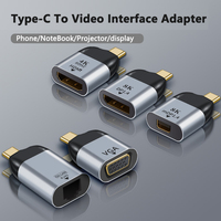 Adaptador JILIAN USB-C Nuevo de Alta Resolución 4K 60Hz para Laptop/PC, Cámara para Videojuegos, Carcasa de Aleación de Aluminio, 30 Micras de Oro