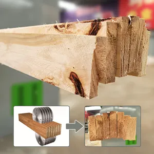 Hz0420 Round Log Square Lumber Multi Blade Saw Circular Multiple Rip Saw Wood Cutting Machine