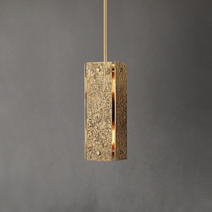 Suspension ovale en acier <span class=keywords><strong>laqué</strong></span> laiton bruni style industriel américain pour table à manger, <span class=keywords><strong>bar</strong></span>, îlot de cuisine - Product Image 5