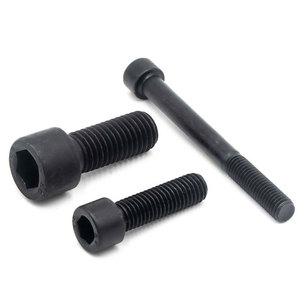 Perno <span class=keywords><strong>Allen</strong></span> de llave en L negro Grado 8,8 10,9 12,9 Cabeza de copa Perno de enchufe hexagonal Din912 <span class=keywords><strong>Tornillo</strong></span> hexagonal M4 M6 M8 Perno de llave <span class=keywords><strong>Allen</strong></span> hexagonal de M10-M24 - Product Image 4