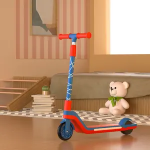 2-Rad-Elektroscooter für Kinder im Alter von 6-12 Jahren Kinder-Scooter mit verstellbarer Geschwindigkeit und Höhe