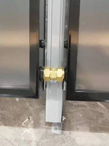 Colector de Agua Caliente <span class=keywords><strong>Solar</strong></span> de Panel Plano Independiente, Recubierto de Cromo Negro, Colector de Titanio, Tubo de Cobre Duradero 66-72 - Product Image 5