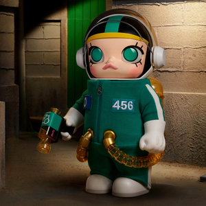 100% Originale Pop Mart Edizione Limitata Internazionale MOLLY 400%+ ACTION FIGURE <span class=keywords><strong>SQUID</strong></span> <span class=keywords><strong>GAME</strong></span> - Product Image 3