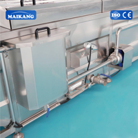 Machine de pasteurisation automatique à basse température personnalisable et économe en énergie pour la production de gelée, de pouding et de sauce, idéale pour le traitement des confitures alimentaires